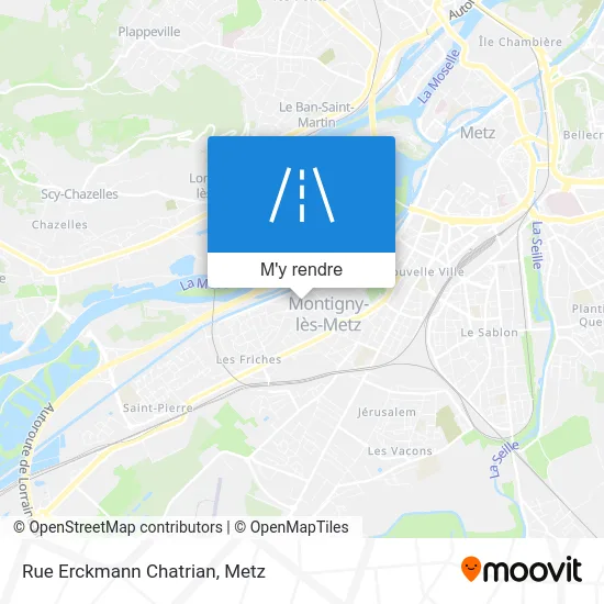 Rue Erckmann Chatrian plan