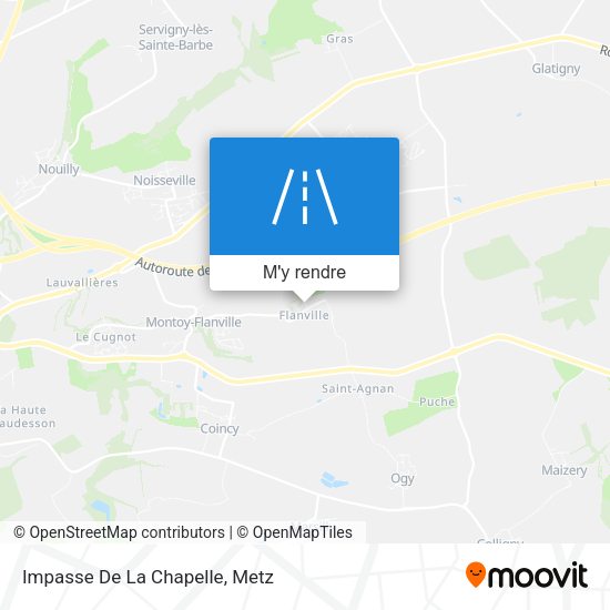 Impasse De La Chapelle plan