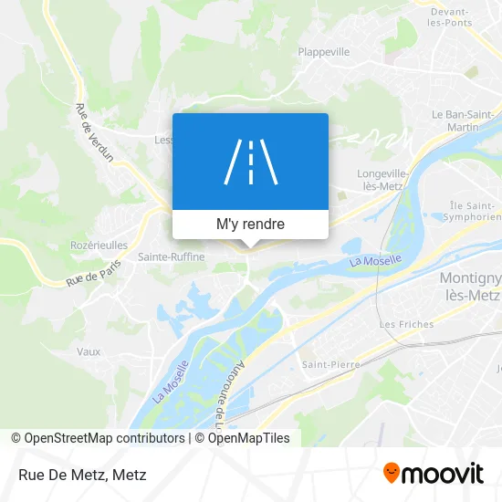 Rue De Metz plan