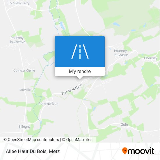 Allée Haut Du Bois plan