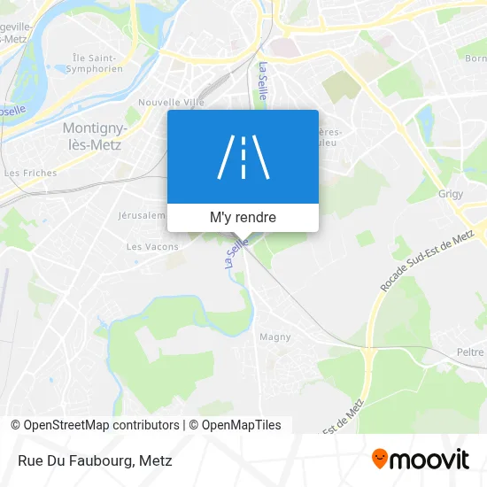 Rue Du Faubourg plan