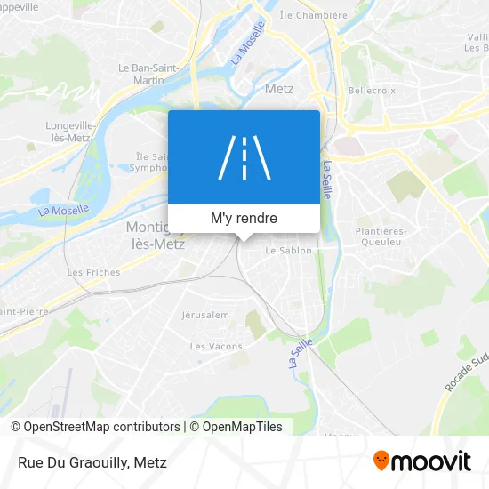 Rue Du Graouilly plan