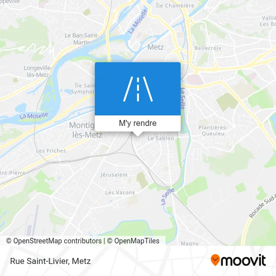 Rue Saint-Livier plan
