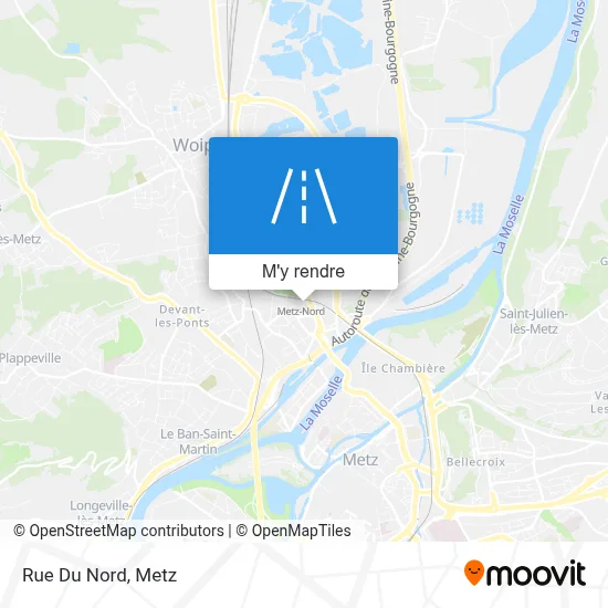 Rue Du Nord plan