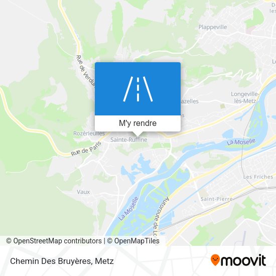 Chemin Des Bruyères plan