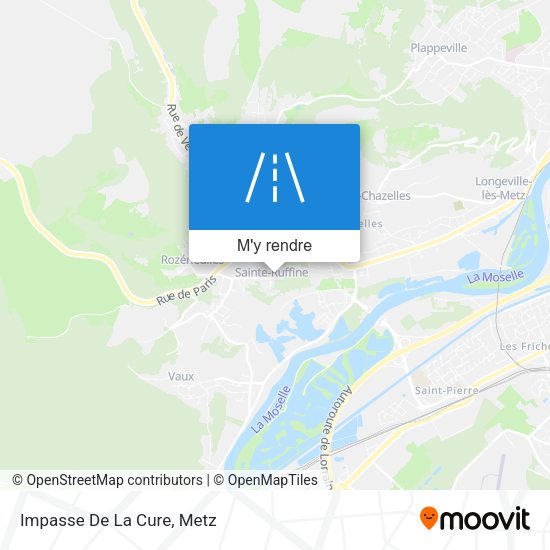 Impasse De La Cure plan