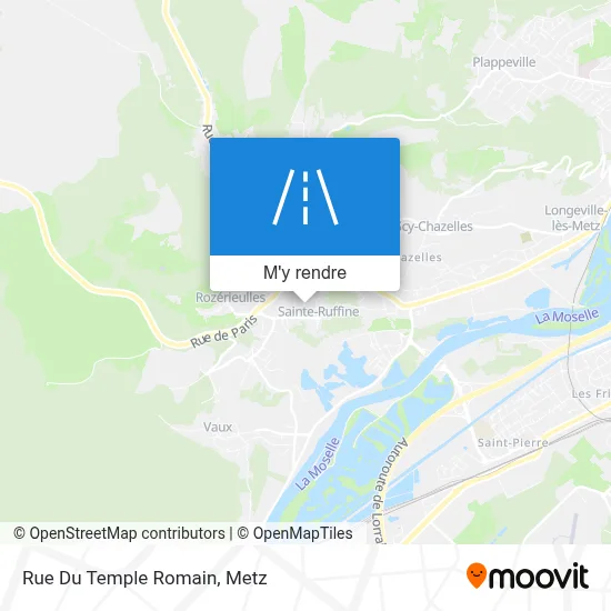 Rue Du Temple Romain plan