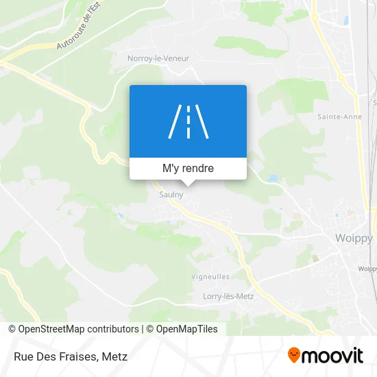 Rue Des Fraises plan