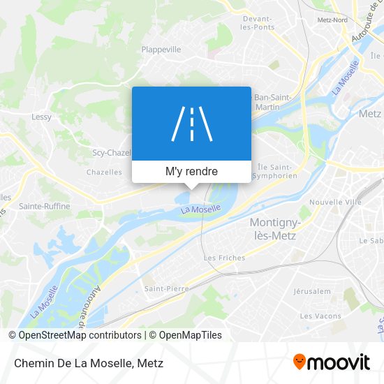 Chemin De La Moselle plan