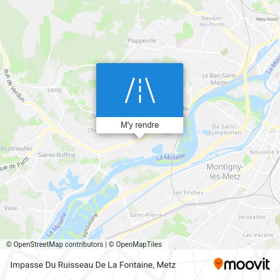 Impasse Du Ruisseau De La Fontaine plan