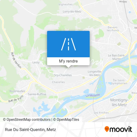 Rue Du Saint-Quentin plan