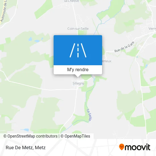 Rue De Metz plan
