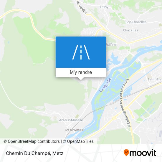 Chemin Du Champé plan