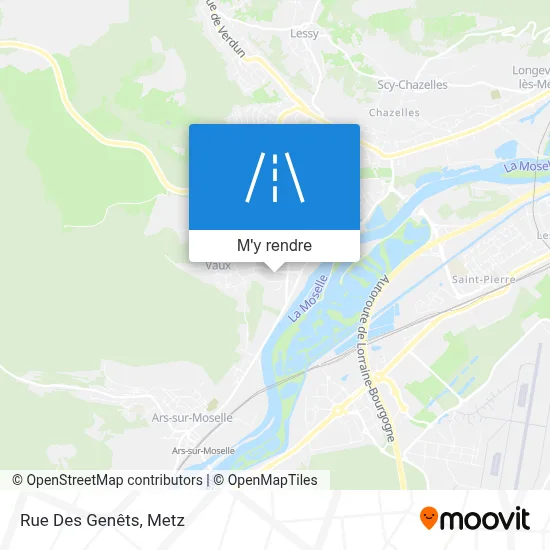 Rue Des Genêts plan