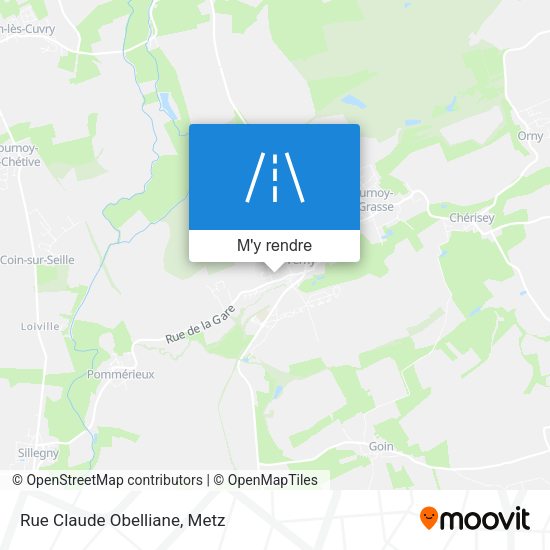 Rue Claude Obelliane plan