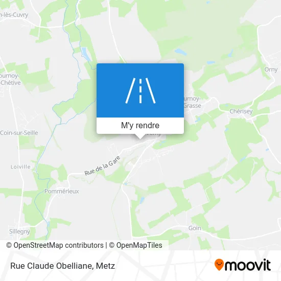 Rue Claude Obelliane plan