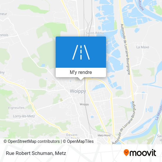 Rue Robert Schuman plan