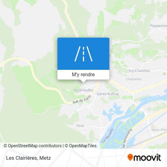 Les Clairières plan
