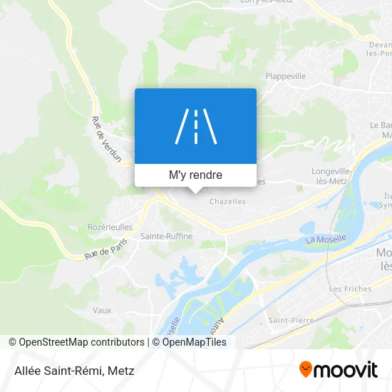 Allée Saint-Rémi plan