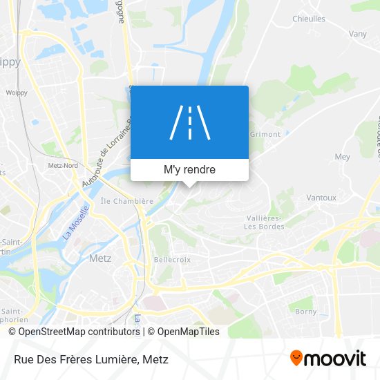 Rue Des Frères Lumière plan