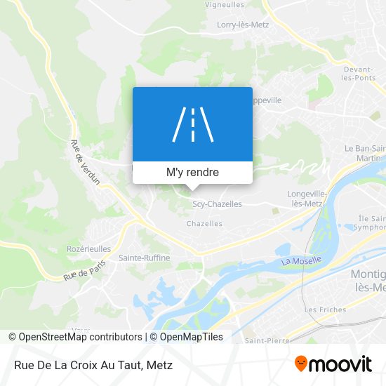 Rue De La Croix Au Taut plan