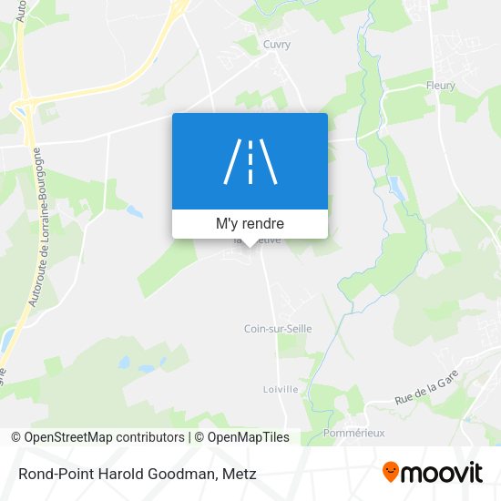 Rond-Point Harold Goodman plan