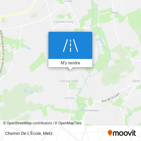 Chemin De L'École plan