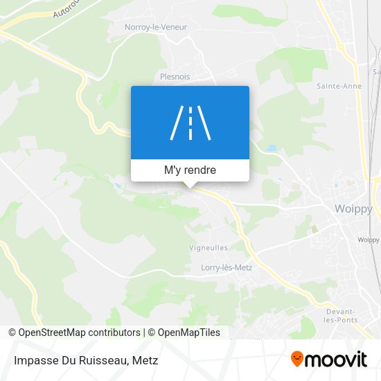 Impasse Du Ruisseau plan