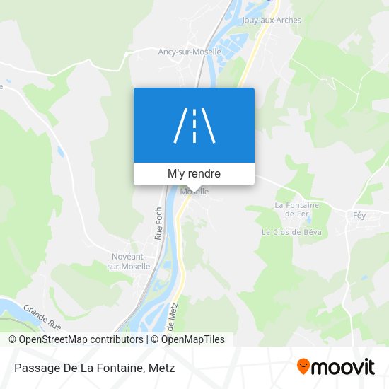 Passage De La Fontaine plan
