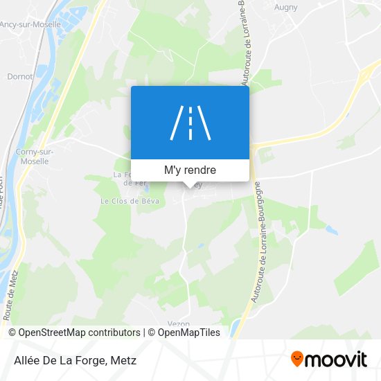 Allée De La Forge plan