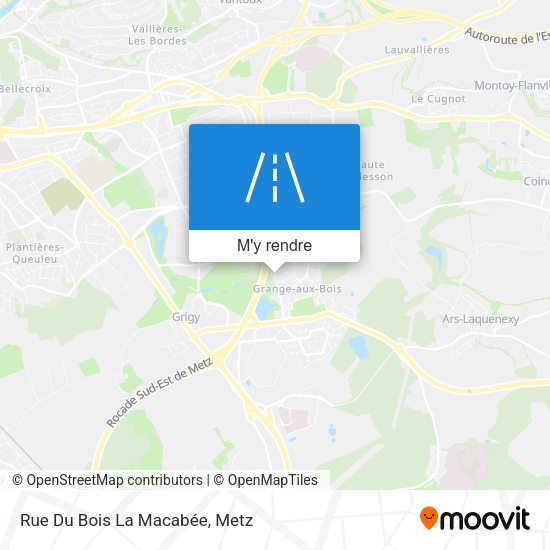 Rue Du Bois La Macabée plan