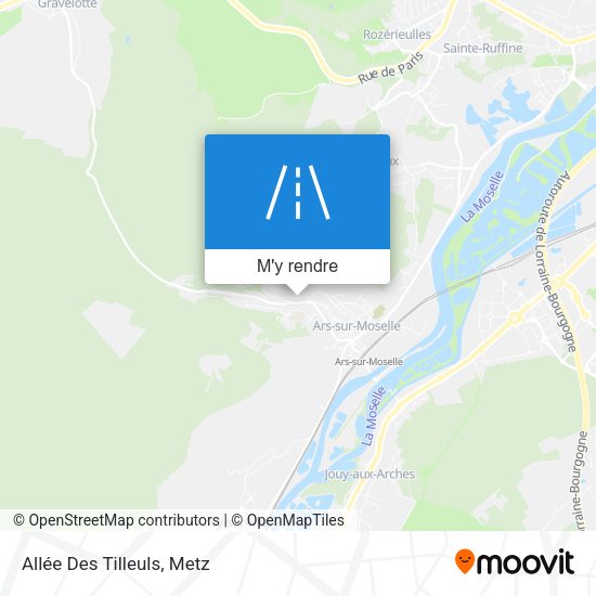Allée Des Tilleuls plan