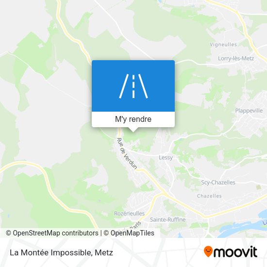La Montée Impossible plan