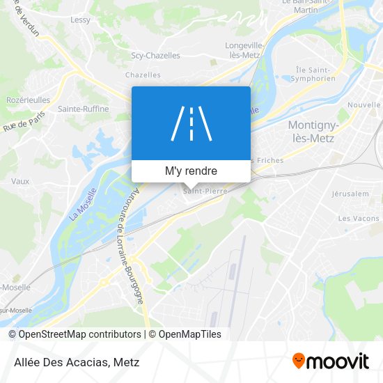 Allée Des Acacias plan
