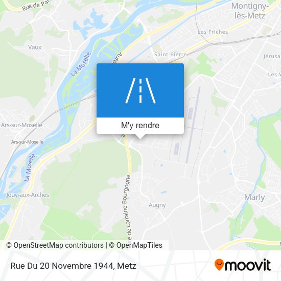 Rue Du 20 Novembre 1944 plan