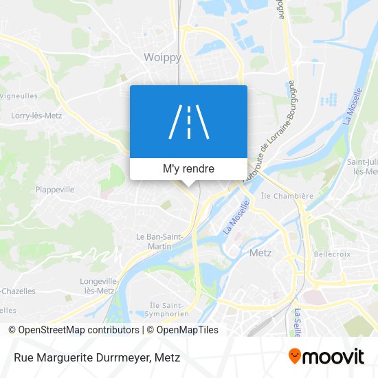 Rue Marguerite Durrmeyer plan