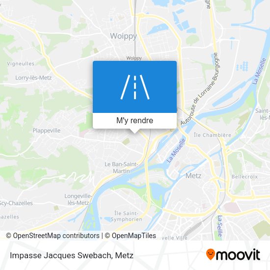 Impasse Jacques Swebach plan