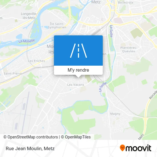 Rue Jean Moulin plan