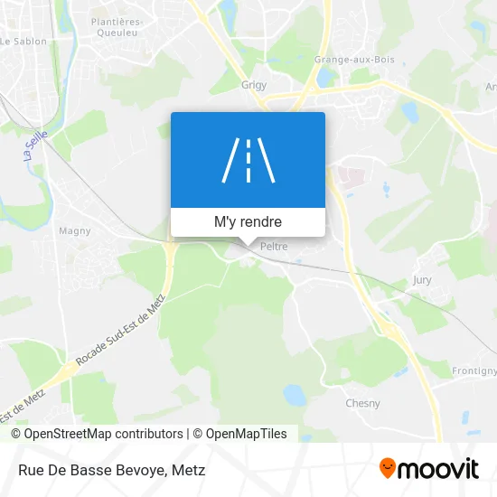 Rue De Basse Bevoye plan