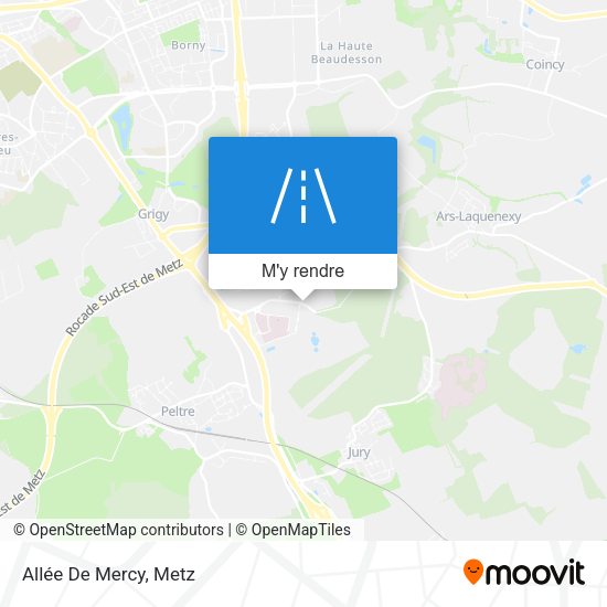 Allée De Mercy plan