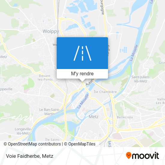 Voie Faidherbe plan