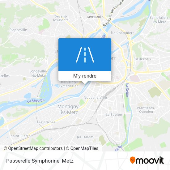 Passerelle Symphorine plan