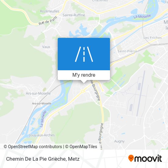 Chemin De La Pie Grièche plan