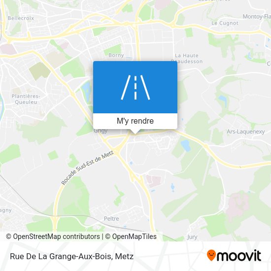 Rue De La Grange-Aux-Bois plan