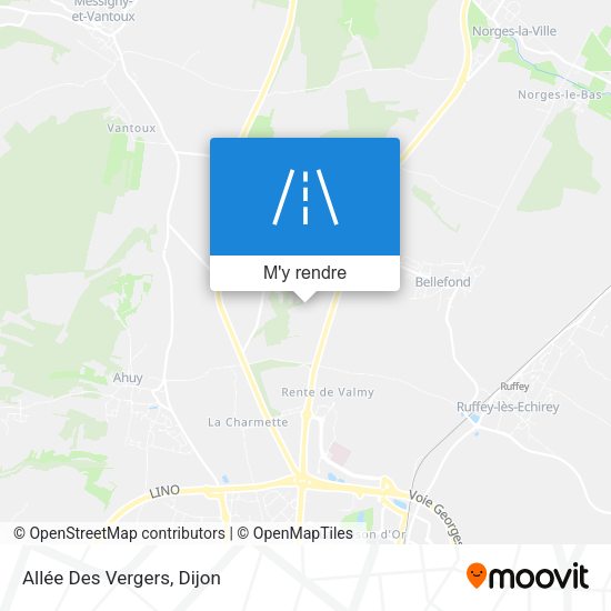 Allée Des Vergers plan