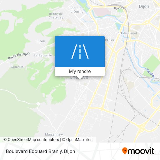 Boulevard Édouard Branly plan