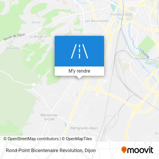 Rond-Point Bicentenaire Révolution plan