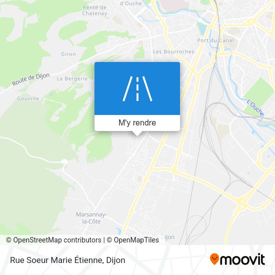 Rue Soeur Marie Étienne plan