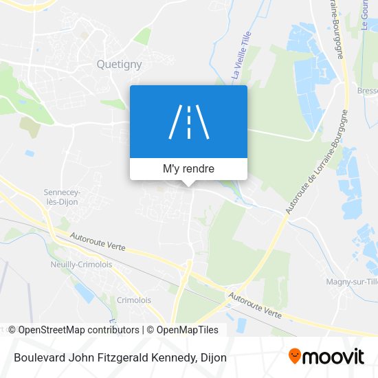 Boulevard John Fitzgerald Kennedy plan