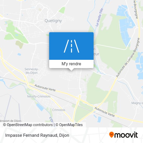 Impasse Fernand Raynaud plan